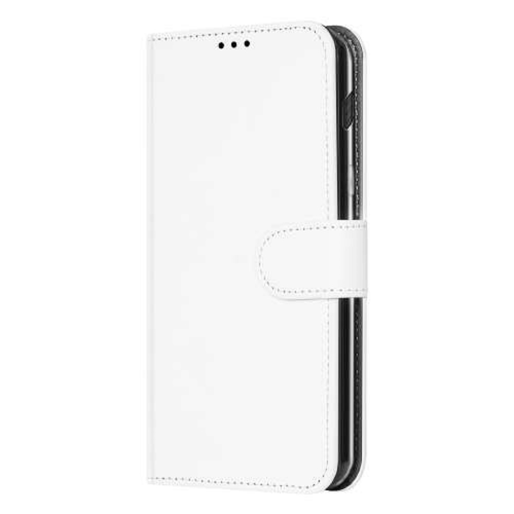 Vermeend distillatie liefde Telefoon Wallet Bookcase geschikt voor Samsung Galaxy Xcover 4 / 4S -  Portemonnee telefoonhoesje voor Bankpassen - Kunstleer - Siliconen Houder -  Magnetische sluiten- Wit - All4Gadgets