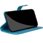 Telefoon Wallet Bookcase geschikt voor Sony Xperia 10 III ? Portemonnee telefoonhoesje voor Bankpassen ? Hoesje voor Sony Xperia 10 III ? Kunstleer ? Siliconen Houder ? Magnetische sluiten- Turquoise