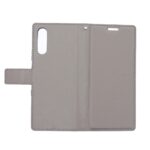 Telefoon Wallet Bookcase geschikt voor Sony Xperia 10 III-Portemonnee telefoonhoesje voor Bankpassen-Kunstleer-Siliconen Houder-Magnetische sluiten-goud