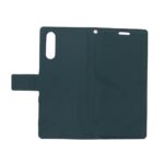 Telefoon Wallet Bookcase geschikt voor Sony Xperia 10 III-Portemonnee telefoonhoesje voor Bankpassen-Kunstleer-Siliconen Houder-Magnetische sluiten- Groen