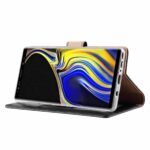 Telefoon Wallet Bookcase Geschikt voor voor Samsung Galaxy Note 8 - Portemonnee telefoonhoesje voor Bankpassen - Kunstleer - Siliconen Houder - Magnetische sluiten- Zwart