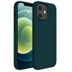 Hoesje geschikt voor Apple iPhone 12 - Anti Scratch - Silicone case - Kunststof - Soft cover - Groen