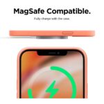 Hoesje geschikt voor Apple iPhone 12 - Anti Scratch - Silicone case - Kunststof - Soft cover - Oranje