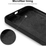 Hoesje geschikt voor Apple iPhone 12 - Anti Scratch - Silicone case - Kunststof - Soft cover - Zwart