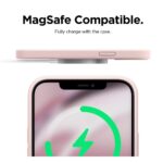 Hoesje geschikt voor Apple iPhone 12 mini - Anti Scratch - Silicone case - Kunststof - Soft cover - Licht Roze