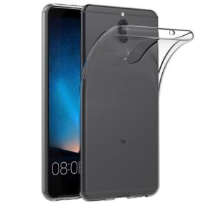 Hoesje geschikt voor Huawei Mate 10 Lite - Silicone case - Kunststof - Soft cover - Transparant