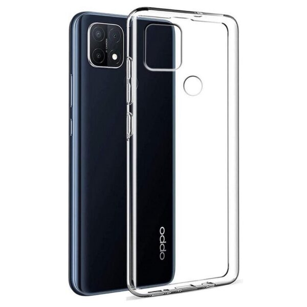 Hoesje geschikt voor Oppo A15 - Anti Scratch - Silicone case - Soft cover - Transparant