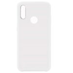 Hoesje geschikt voor Samsung Galaxy A10S - Silicone case - Kunststof - Soft cove - Wit