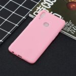 Hoesje geschikt voor Samsung Galaxy A10S - Siliconen hoesje- Kunststof - Soft cover- Roze