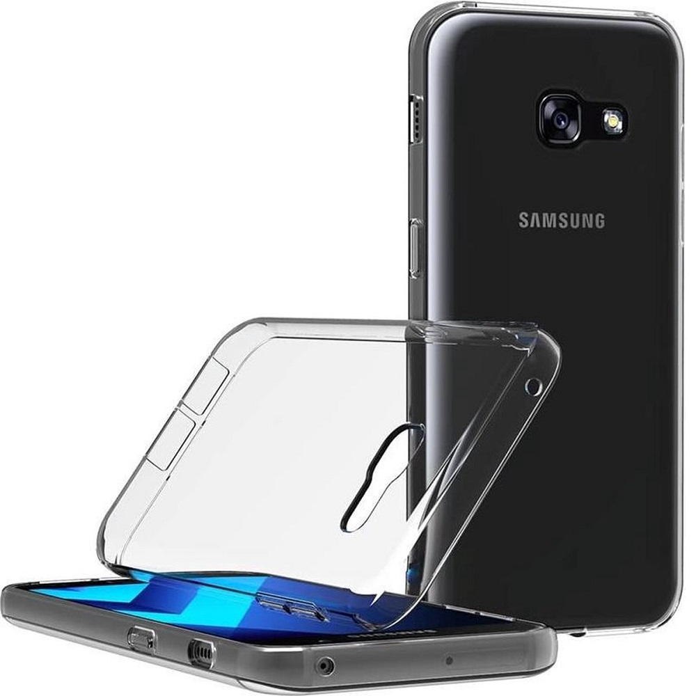 Hoesje geschikt voor Samsung Galaxy A3 2017 - Anti Scratch - Silicone case- Soft cover - Transparant