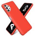 Hoesje geschikt voor Samsung Galaxy A32 5G - Anti Scratch - Silicone case - Kunststof - Soft cover - Rood