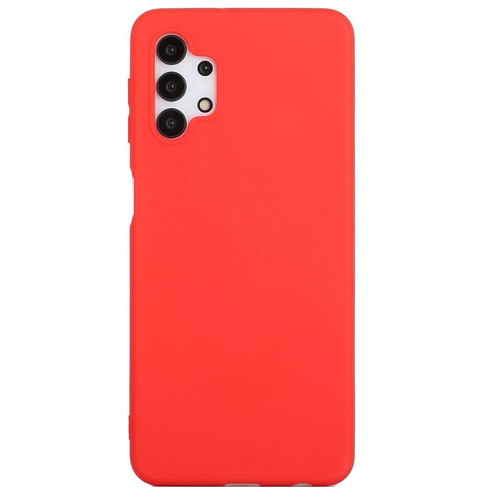 Hoesje geschikt voor Samsung Galaxy A32 5G - Anti Scratch - Silicone case - Kunststof - Soft cover - Rood