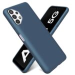 Hoesje geschikt voor Samsung Galaxy A32 5G - Anti Scratch - Silicone case - Kunststof - Soft cover - Schokbestendig - Blauw