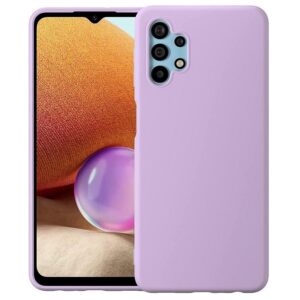 Hoesje geschikt voor Samsung Galaxy A32 5G - Anti Scratch - Silicone case - Kunststof - Soft cover - Schokbestendig - Paars