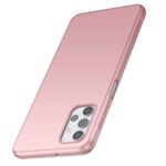Hoesje geschikt voor Samsung Galaxy A32 5G - Anti Scratch - Silicone case - Kunststof - Soft cover - Schokbestendig - Rosegoud