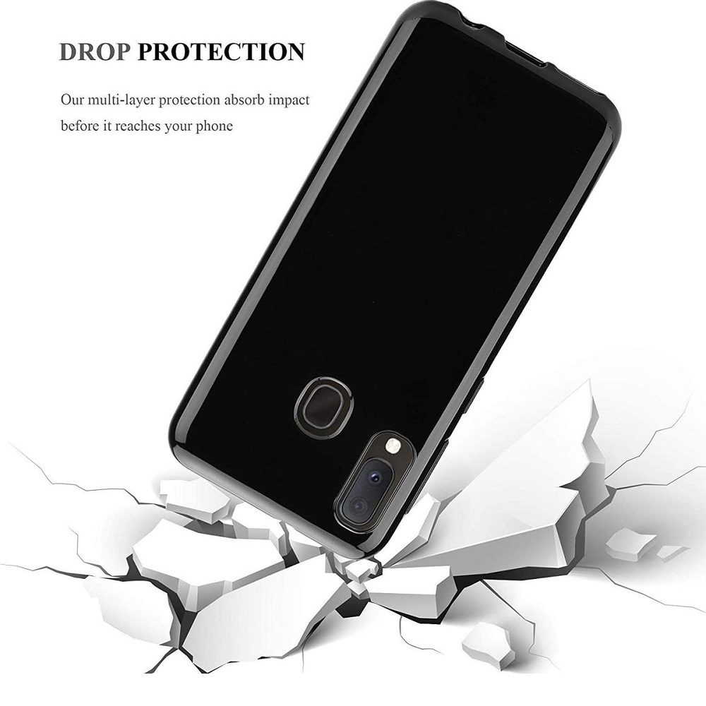 Hoesje geschikt voor Samsung Galaxy A6 2018 - Siliconen hoes - Soft cover - Zwart