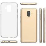 Hoesje geschikt voor Samsung Galaxy A6 plus 2018 - Anti Scratch - Silicone case - Kunststof - Soft cover - Schokbestendig - Transparant