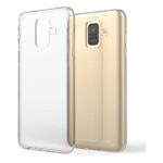 Hoesje geschikt voor Samsung Galaxy A6 plus 2018 - Anti Scratch - Silicone case - Kunststof - Soft cover - Schokbestendig - Transparant