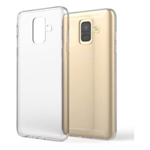Hoesje geschikt voor Samsung Galaxy A6 plus 2018 - Anti Scratch - Silicone case - Kunststof - Soft cover - Schokbestendig - Transparant