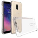 Hoesje geschikt voor Samsung Galaxy A6 plus 2018 - Anti Shock - Silicone case - Kunststof - Soft cover - Schokbestendig - Transparant