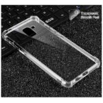 Hoesje geschikt voor Samsung Galaxy A8 2018 - Anti Scratch - Silicone case - Kunststof - Soft cover - Schokbestendig - Transparant