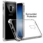 Hoesje geschikt voor Samsung Galaxy A8 2018 - Anti Scratch - Silicone case - Kunststof - Soft cover - Schokbestendig - Transparant
