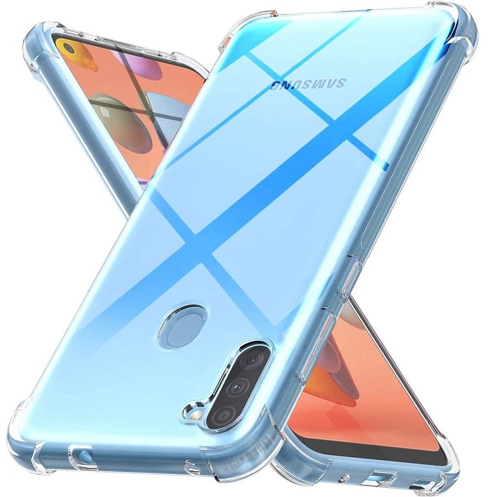 Hoesje geschikt voor Samsung Galaxy M11 - Anti Scratch - Silicone case - Kunststof - Soft cover - Schokbestendig - Transparant