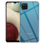 Hoesje geschikt voor Samsung Galaxy M12 - Anti Shock - Siliconen hoes - Kunststof - Soft cover - Transparant