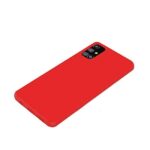 Hoesje geschikt voor Samsung Galaxy M31S - Silicone case - Kunststof - Soft cover - Rood