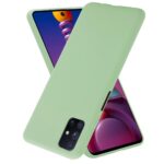 Hoesje geschikt voor Samsung Galaxy M51 - Anti Scratch - Silicone case - Kunststof - Soft cover - Licht Groen
