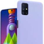 Hoesje geschikt voor Samsung Galaxy M51 - Anti Scratch - Silicone case - Kunststof - Soft cover - Paars