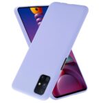 Hoesje geschikt voor Samsung Galaxy M51 - Anti Scratch - Silicone case - Kunststof - Soft cover - Paars