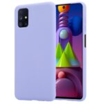 Hoesje geschikt voor Samsung Galaxy M51 - Anti Scratch - Silicone case - Kunststof - Soft cover - Paars