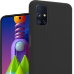 Hoesje geschikt voor Samsung Galaxy M51 - Anti Scratch - Silicone case - Soft cover - Zwart