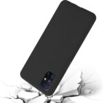 Hoesje geschikt voor Samsung Galaxy M51 - Anti Scratch - Silicone case - Soft cover - Zwart