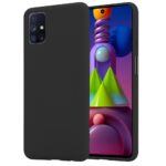 Hoesje geschikt voor Samsung Galaxy M51 - Anti Scratch - Silicone case - Soft cover - Zwart