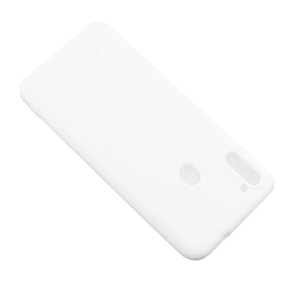 Hoesje geschikt voor Samsung Galaxy Note 10 Lite - Siliconen hoesje - Kunststof - Soft cover - Wit