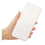 Hoesje geschikt voor Samsung Galaxy Note 10 Lite - Siliconen hoesje - Kunststof - Soft cover - Wit