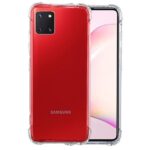 Hoesje geschikt voor Samsung Galaxy Note 10 Plus - Anti Shock - Silicone case - Kunststof - Soft cover - Schokbestendig - Transparant