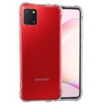 Hoesje geschikt voor Samsung Galaxy Note 10 Plus - Anti Shock - Silicone case - Kunststof - Soft cover - Schokbestendig - Transparant