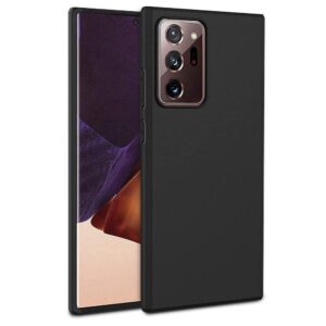 Hoesje geschikt voor Samsung Galaxy Note 20 Ultra - Siliconen hoes - Kunststof - Soft cover - Zwart