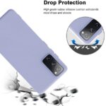 Hoesje geschikt voor Samsung Galaxy S20 FE - Anti Scratch - Silicone case - Soft cover - Paars