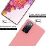 Hoesje geschikt voor Samsung Galaxy S20 FE - Anti Scratch - Silicone case - Soft cover - roze