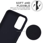Hoesje geschikt voor Samsung Galaxy S20 FE - Anti Scratch - Siliconen hoes - Kunststof - Soft cover - Zwart