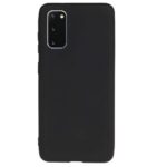 Hoesje geschikt voor Samsung Galaxy S20 FE - Anti Scratch - Siliconen hoes - Kunststof - Soft cover - Zwart