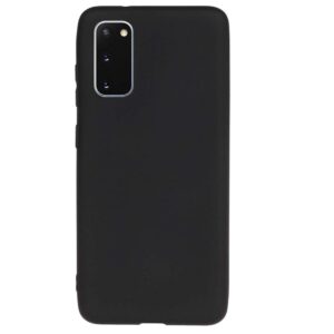 Hoesje geschikt voor Samsung Galaxy S20 FE - Anti Scratch - Siliconen hoes - Kunststof - Soft cover - Zwart