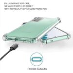 Hoesje geschikt voor Samsung Galaxy S20 FE - Anti Shock - Silicone case - Kunststof - Soft cover - Schokbestendig - Transparant