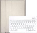 Hoes geschikt voor Apple iPad Pro 11 2020 / 2018 Smart Keyboard Case Bluetooth Toetsenbord Hoesje - Goud