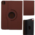 Hoes geschikt voor Apple iPad Pro 11 2020 Draaibaar Hoes 360 Rotating Multi stand Case - cover - Bruin
