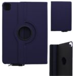 Hoes geschikt voor Apple iPad Pro 11 2020 Draaibaar Hoes 360 Rotating Multi stand Case - cover - Donker blauw